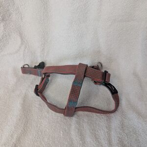 Adjustable Red and Blue Dog Harness